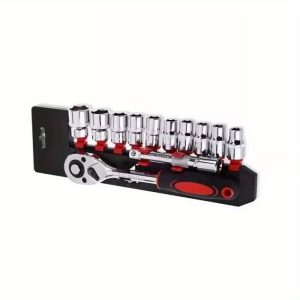 Car use repair combination tool set 1/ 4 series -12pc socket wrench sets