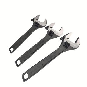 Black Adjustable Wrench 8 Inch 10 Inch 12 Inch Household Activities Bathroom Adjustable Wrench Auto Repair Adjustable Wrench Hardware Tools